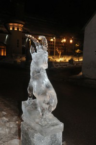 Sculpture sur glace © B. Guffroy infoval74.com | valdabondance.com
