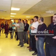 Trois agents communaux épinglés de la médaille départementale et communale