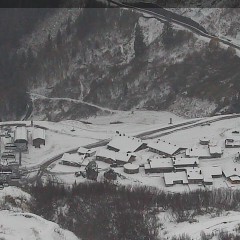 Première chute de neige dans le Val d’Abondance
