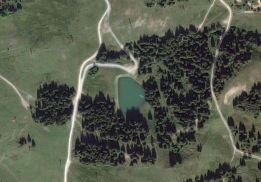 Image Google du Lac du Plan du Rocher