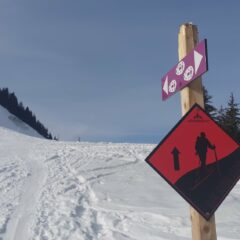 Parcours de ski de randonnée : Pointe des Follys