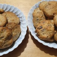 Cookies aux pépites de  chocolat et abricots